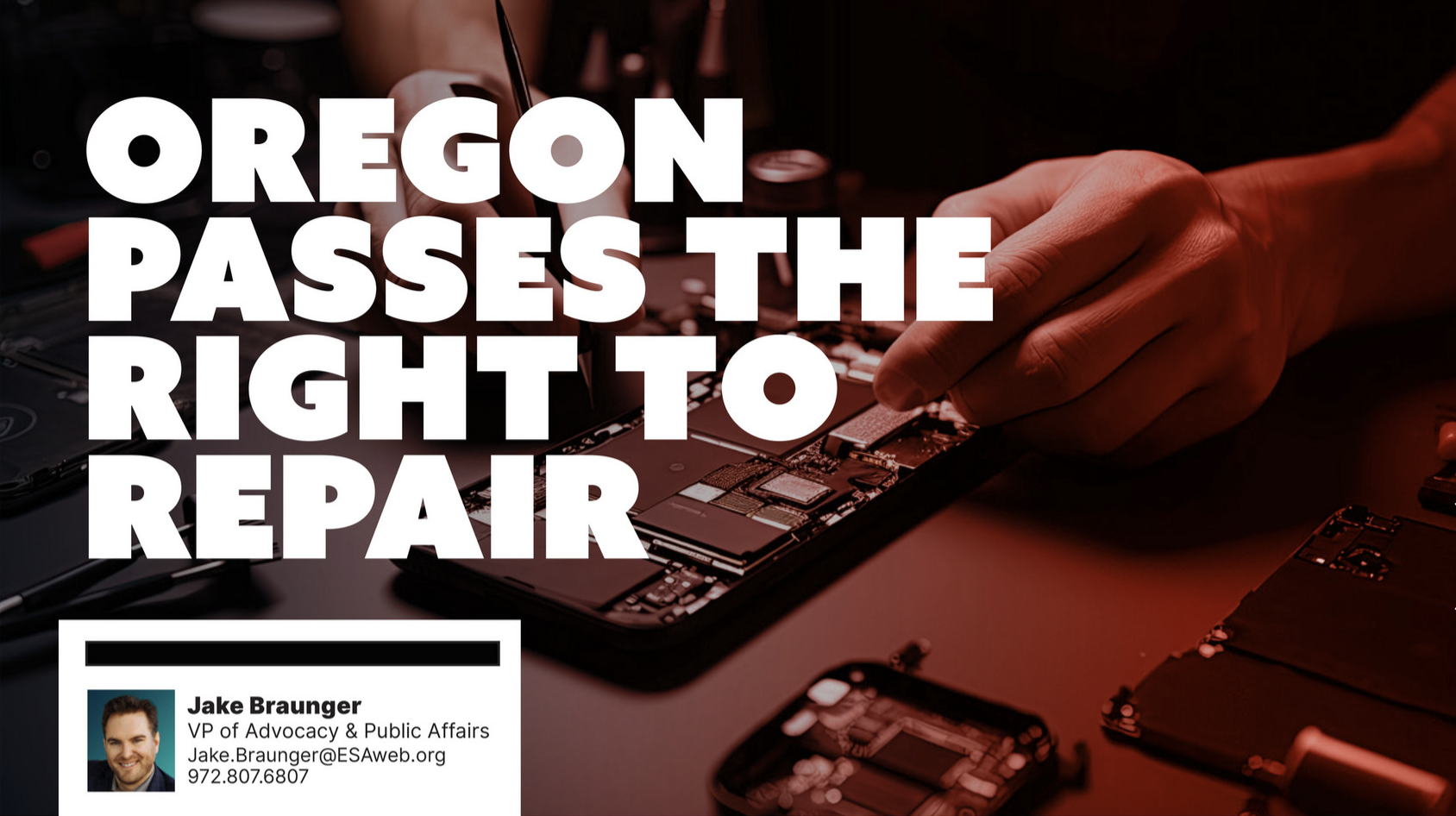 Oregon Passes the Right to Repair 